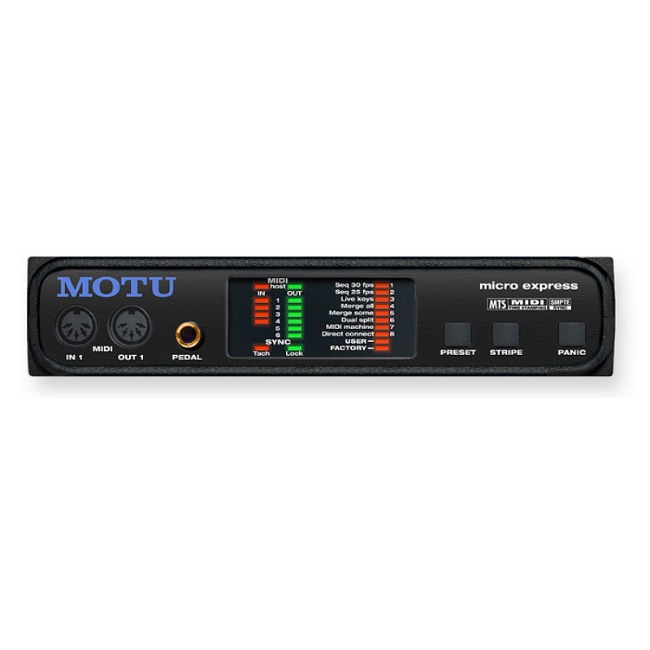 MOTU Micro express 미디인터페이스
