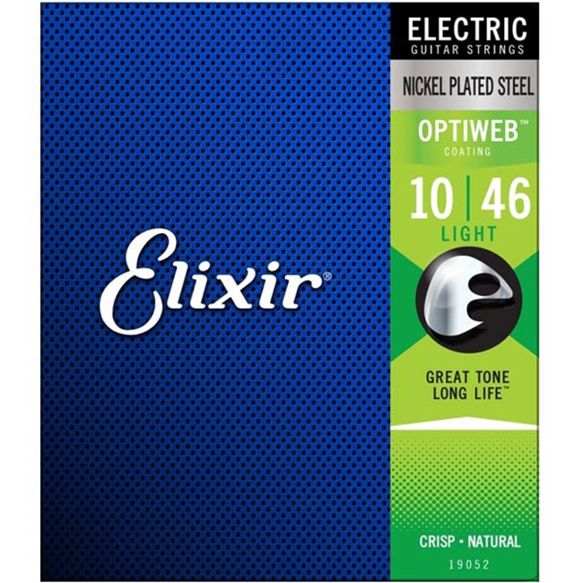 Elixir Electric OPTIWEB Light (010-046) 19052 / 엘릭서 옵티웹 일렉기타줄