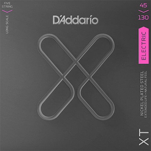 Daddario - XT Nickel Regular Light 5st Long Scale / 베이스 5현 스트링 45-130 (XTB45130)