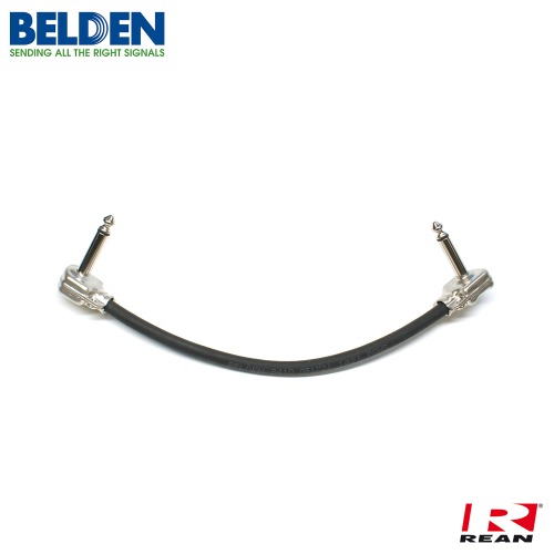 벨덴 8410 이펙터 패치케이블 블랙 25cm BR-8410P-25B