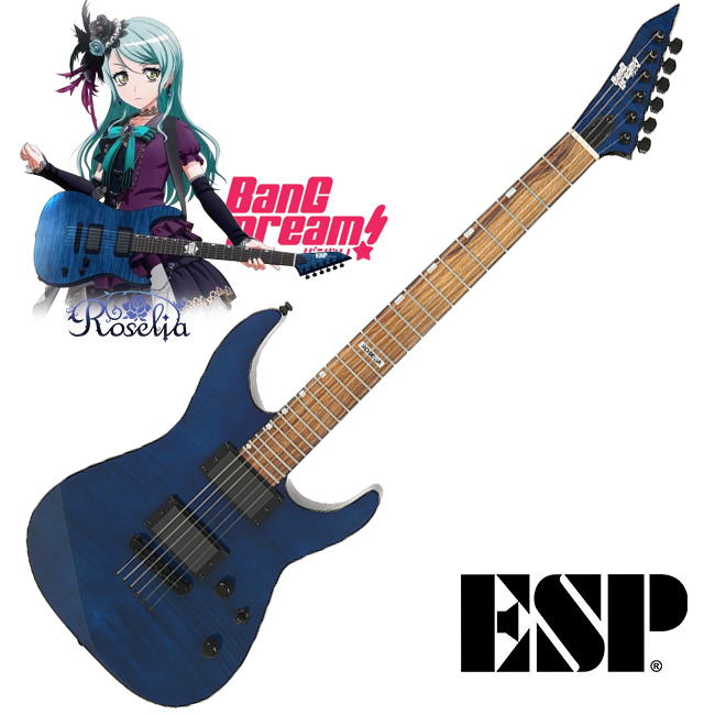 ESP BanG Dream Roselia M-II Sayo 일렉기타