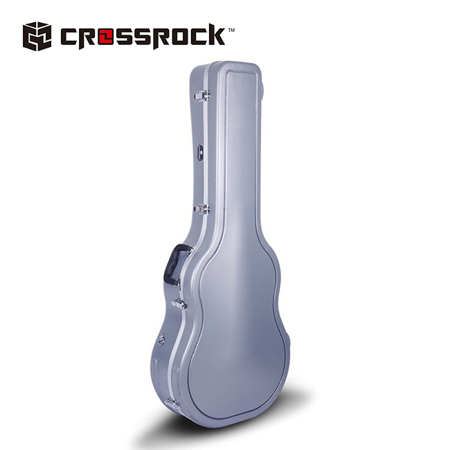 CROSSROCK - CRA860DSL 드레드넛 통기타용 ABS 하드케이스 (Silver)
