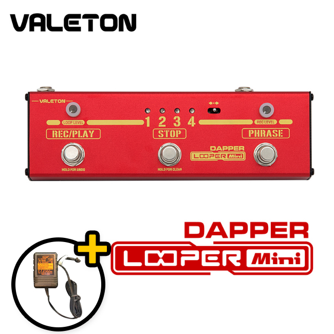 VALETON Dapper Looper Mini (MES-7) 대퍼 루퍼 미니