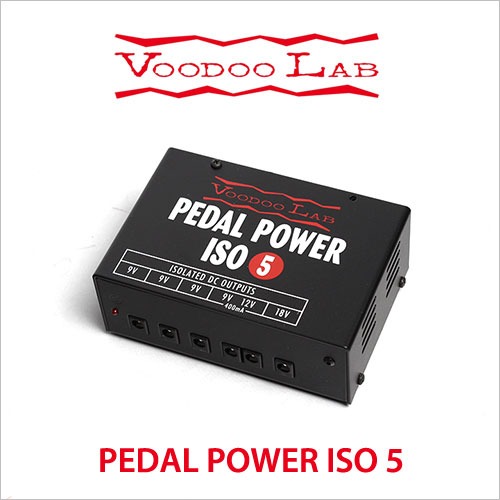 Voodoo Lab PEDAL POWER ISO 5 부두랩 파워서플라이 VooDooLab