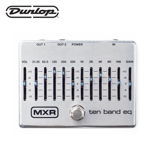 Dunlop MXR® M108S MXR 10 BAND EQ / MXR 10밴드 이큐