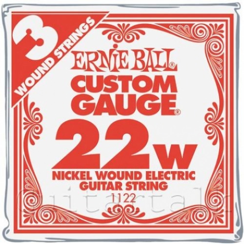 Ernieball Single Guitar String 022