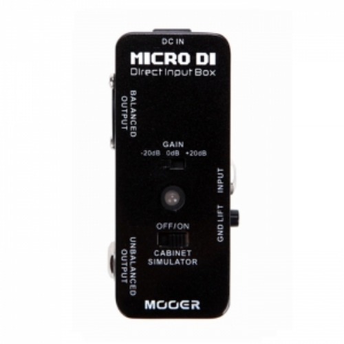 Mooer MICRO DI Direct Box 기타 베이스 다이렉트박스