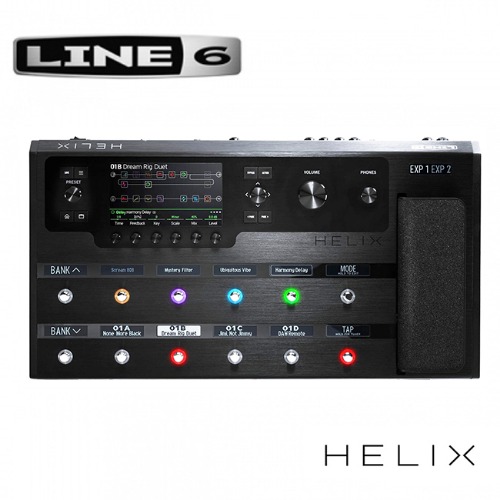 Line6 Helix Guitar Multi-effects Processor 라인6 헬릭스 멀티 이펙터 /POD 500X/헬릭스