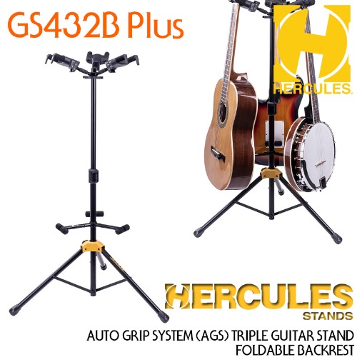 HERCULES GS432B Plus 허큘레스 3단 기타 스탠드