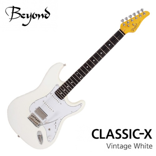 Beyond Classic X Vintage White (R) 비욘드 일렉기타 풀패키지