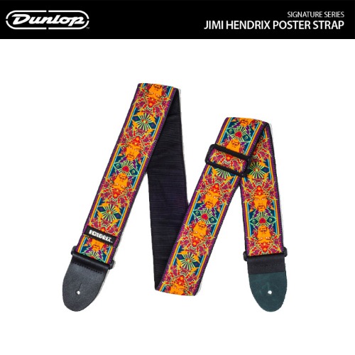 Dunlop JIMI HENDRIX POSTER STRAP