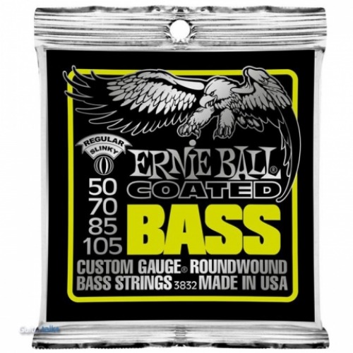 ErnieBall 3832 Coated Bass Strings (050-105)