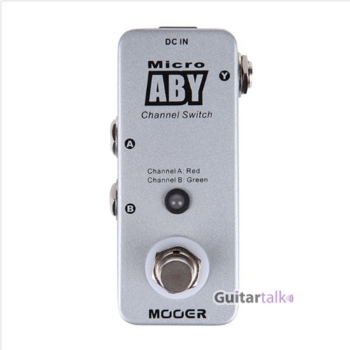 Mooer MICRO ABY AB/Y Pedal 무어 오디오 AB셀렉터 기타이팩터