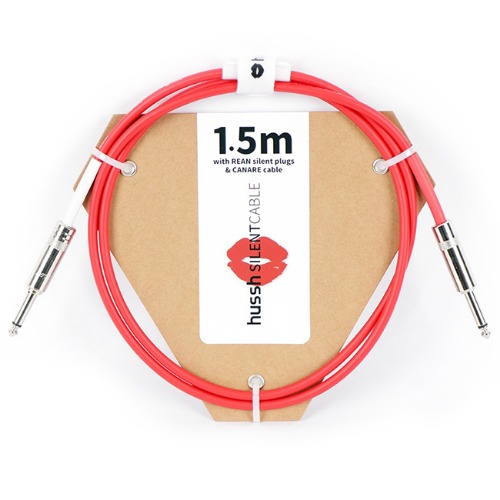 hussh Silent Cable 1.5m Red 사일런트 케이블