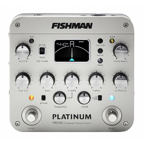 Fishman Platinum Pro EQ/DI Analog Preamp 어쿠스틱 프리앰프