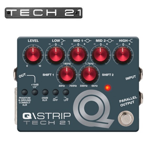 Tech21 Q Strip / 빈티지 스타일 프리앰프 &amp; DI