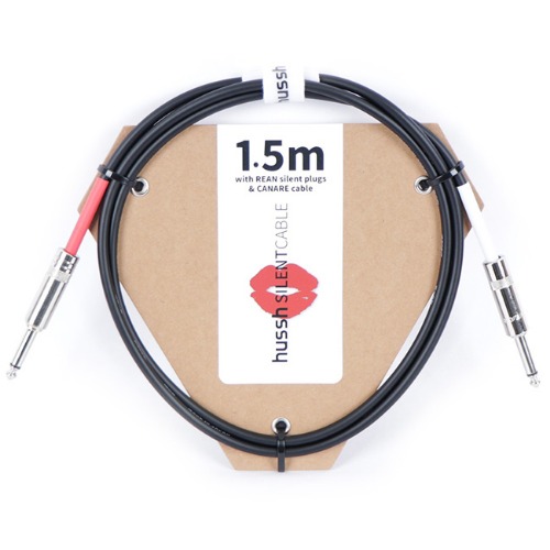 hussh Silent Cable 1.5m Black 사일런트 케이블