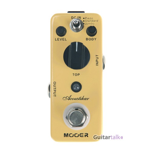 Mooer Acoustikar acoustic guitar simulator Peda 무어 오디오 어쿼스틱 시뮬레이트 기타이팩터