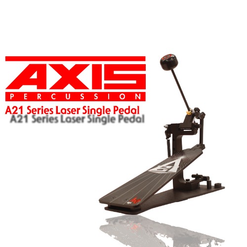 Axis A21 Laser Single Drum Pedal (Black) /국내정식수입품/싱글페달