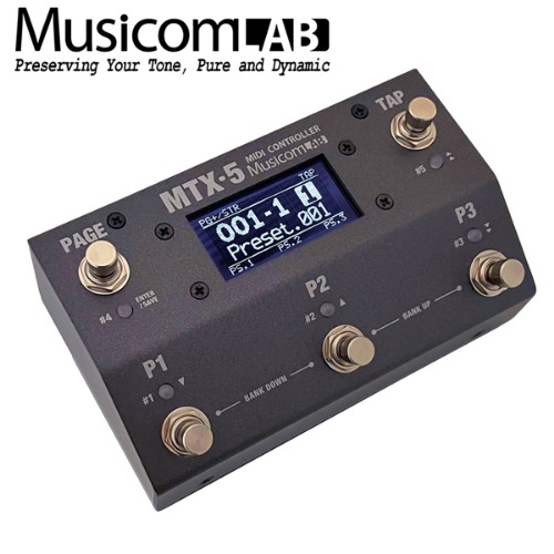 MusicomLAB MTX-5 MIDI Controller 미디 콘트롤러