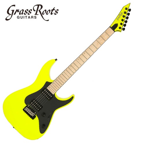 GrassRoots - G Mirage WK Neon / 그래스루츠 일렉기타 (Neon Yellow)