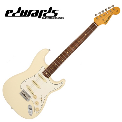 [게이터 케이스 무료증정 / 8월 31까지]Edwards Traditional E-ST-125 AL R (Vintage White) 에드워즈 일렉기타 풀패키지
