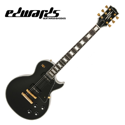 Edwards Traditional E-LP-130CD-P (Black) 에드워즈 일렉기타 풀패키지
