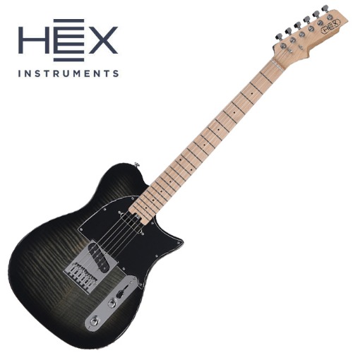 HEX - T200 (TBK) 헥스 일렉기타 풀패키지 기타스탠드 포함