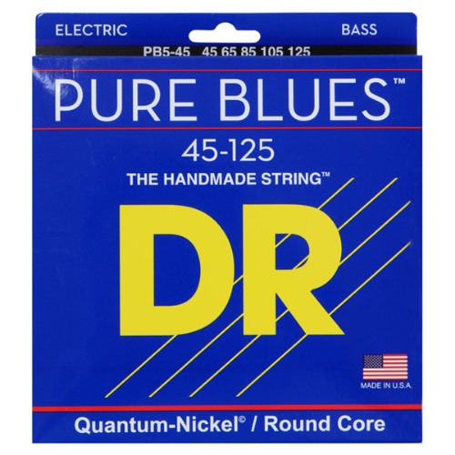 DR PURE BLUES45-125 Quantum nickel/Round core