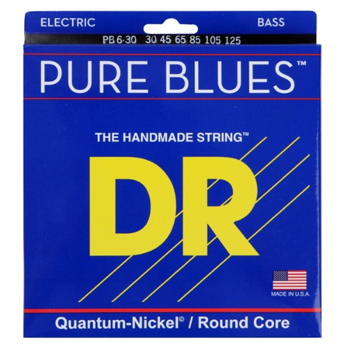 DR PURE BLUES30-125 Quantum nickel/Round core