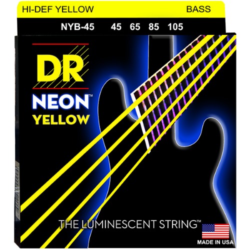 DR NEON YW 45-105 HiDef Yellow Bass 45-105