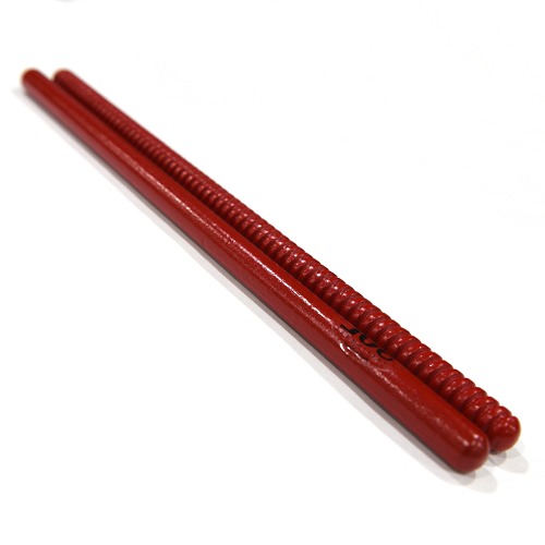 SOL 플라스틱 리듬스틱 빨강 길이30cm, 두께 1.7cm HRS-PFR