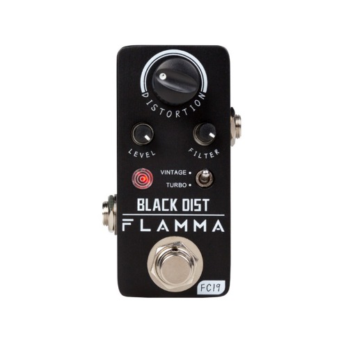FLAMMA 플라마 FC19 블랙 디스토션 페달 이펙터