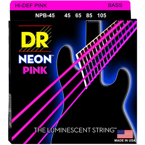 DR NEON PK 45-105 HiDef Pink Bass 45-105