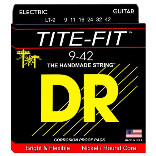 DR TITE-FIT 09-42 Nickel plated/Round core
