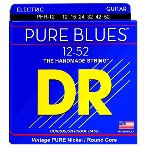 DR PURE BLUES 12-52 Pure nickel/Round core