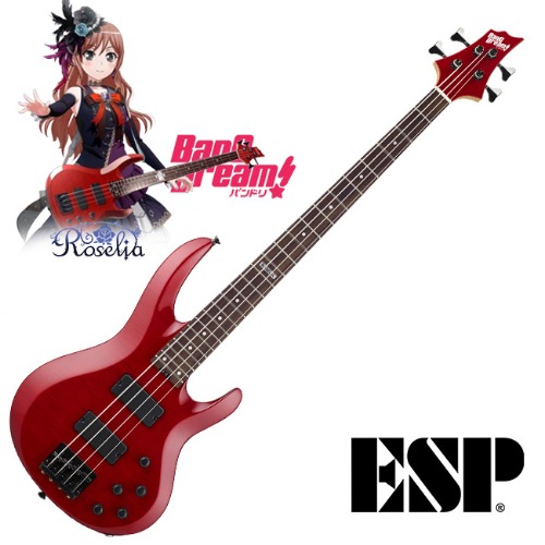 ESP BanG Dream Roselia BTL Bass Lisa 베이스