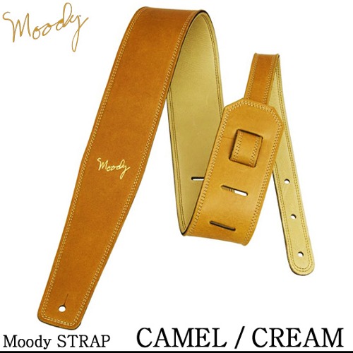 Moody Leather / Leather - 2.5&quot; - Std (Camel / Cream)