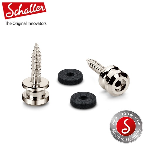 Schaller Strap Buttons for S-Locks S-Size Nickel Finish