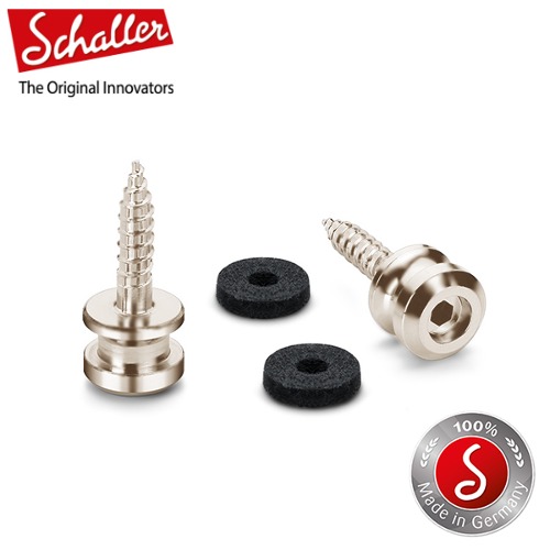 Schaller Strap Buttons for S-Locks S-Size Satin Pearl Finish