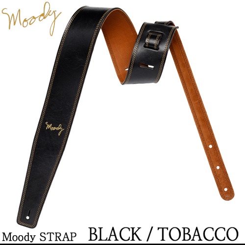 Moody Leather / Leather - 2.5&quot; - Std (Black / Tobacco)