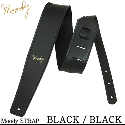 Moody Leather / Suede - 2.5&quot; - Std (Black / Black)
