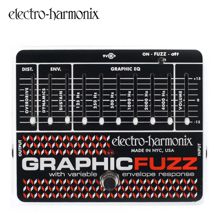 Electro Harmonix Graphic Fuzz 일렉트로하모닉스 그래픽 퍼즈 기타이팩터