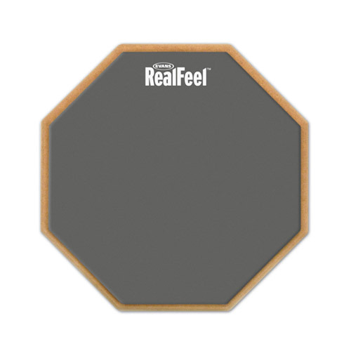 Real Feel (구 HQ) 6인치 단면 고무연습패드 8mm 스탠드 별도 RF-6GM