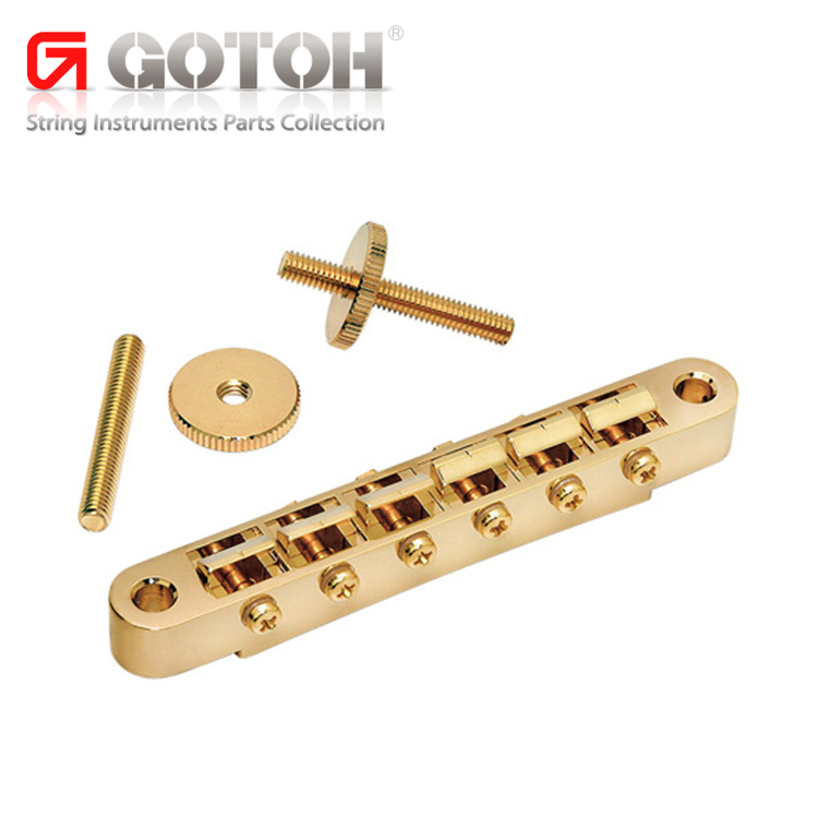 GOTOH GE104B GG Tune O&#039; Matic Bridge (Gold)