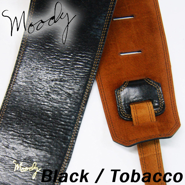 Moody Leather / Leather - 4&quot; - Std (Black / Tobacco)
