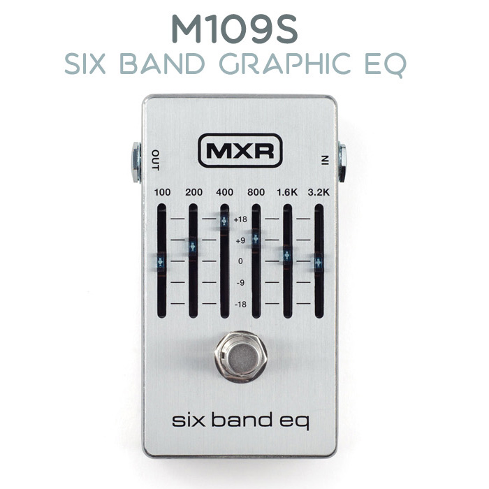 Dunlop MXR SIX BAND EQ M109S 던롭 이큐 이펙터