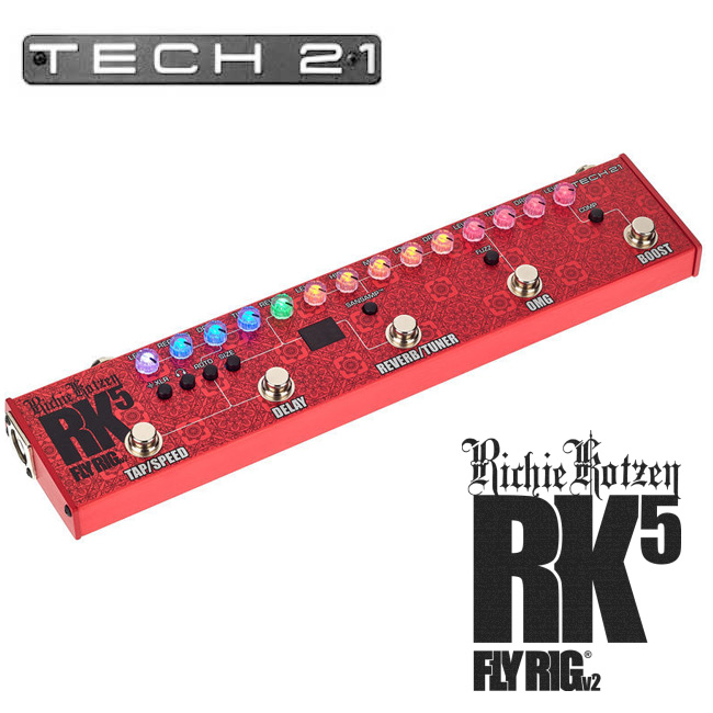 Tech21 - Richie Kotzen Fly Rig RK5 (V2) / 리치 코젠 플라이릭 - 어댑터 포함 (9V 300mA)