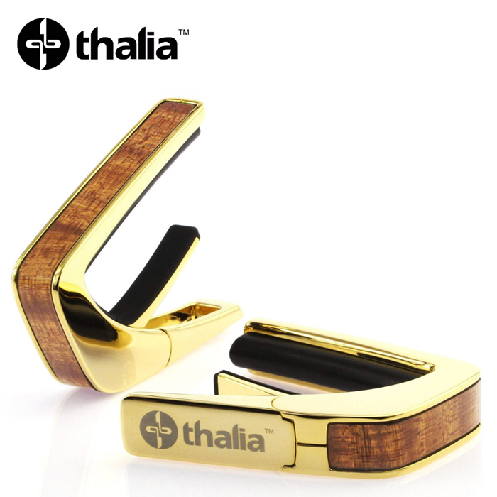 Thalia G200-SP 카포 Capo with Sapele Inlay / 24k Gold