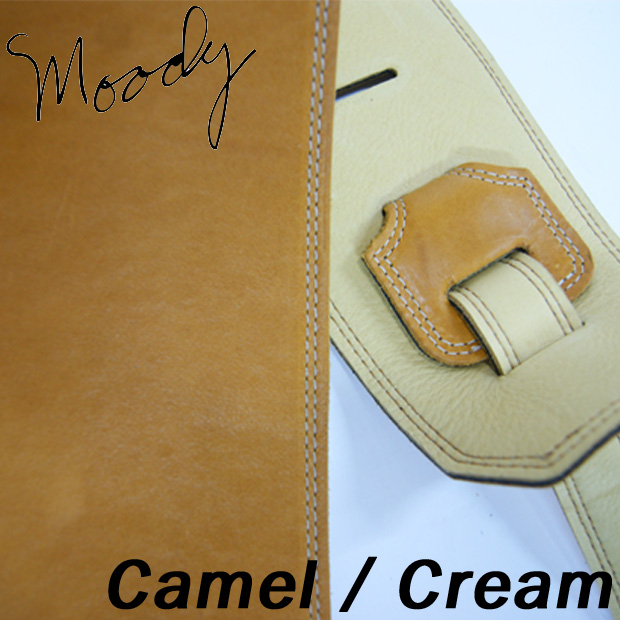 Moody Leather / Leather - 4&quot; - Std (Camel / Cream)